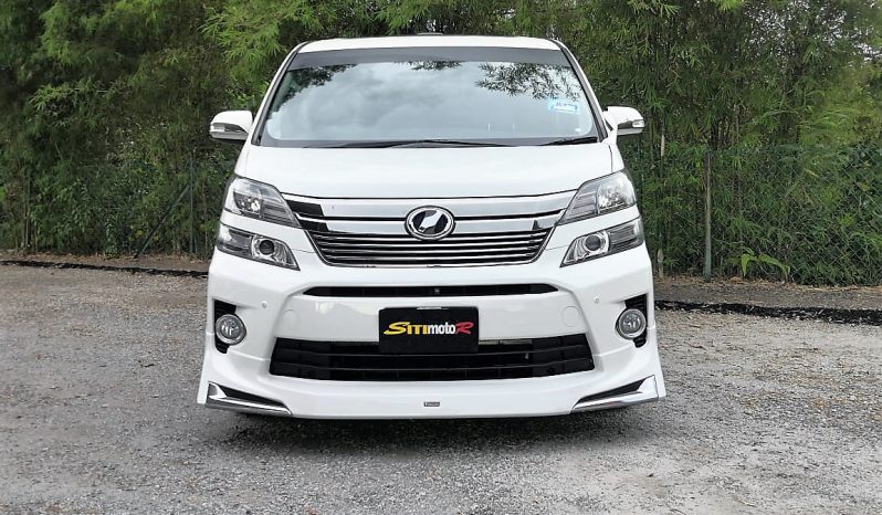 
Toyota VELLFIRE 2.4 Z G-EDITION FACELIFT (A) full									