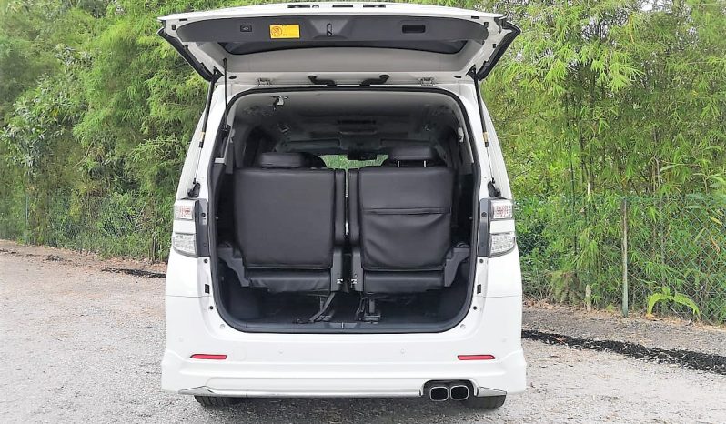
Toyota VELLFIRE 2.4 Z G-EDITION FACELIFT (A) full									