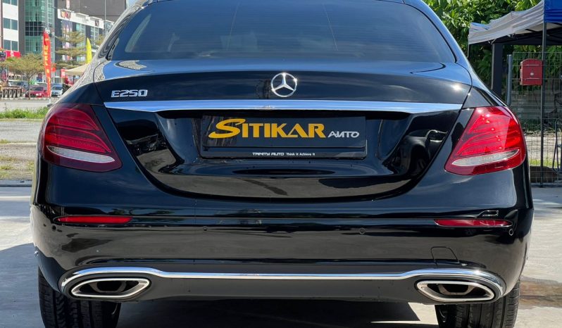 
November 2018 MERCEDES-BENZ E250 (A) W213 Exclusive, 9G-tronic, Current Model, High Spec. full									