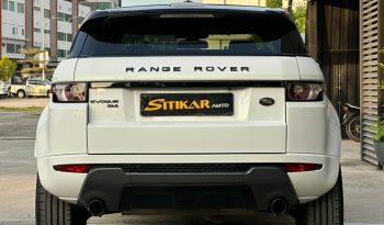 
August 2012 LAND ROVER RANGE ROVER EVOQUE 2.0 (A) Si4 Petrol full								